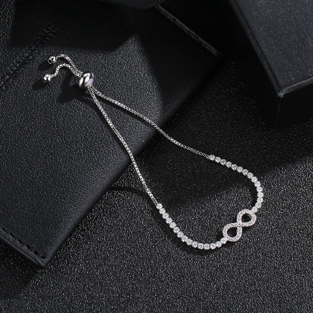 Silver Infinity Symbol Bracelet