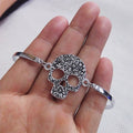 Skull Bracelet For Women silver