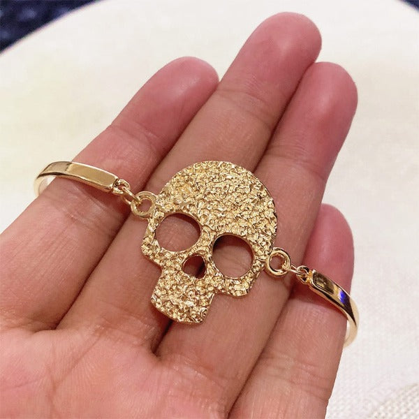 Skull Bracelet For Women gold