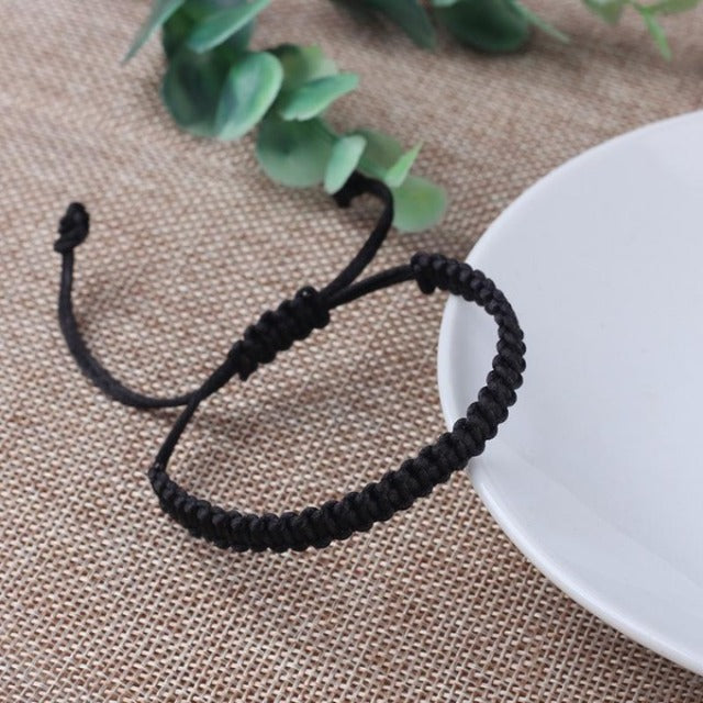 Black Tibetan Lucky Charm Bracelet