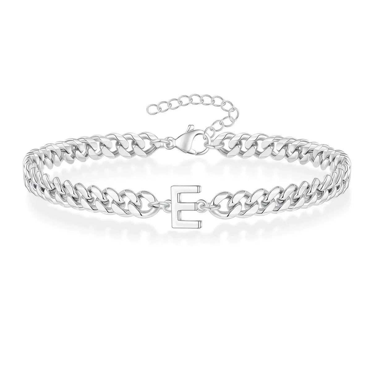 Twisted initial bracelet e
