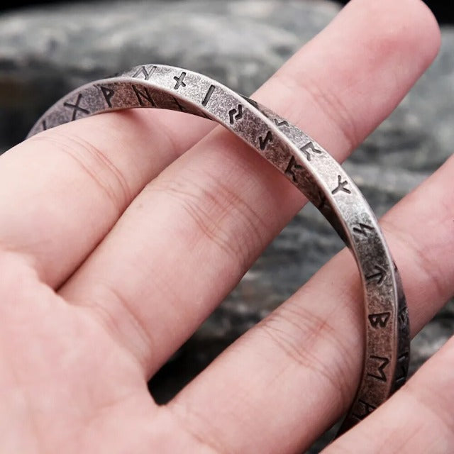 Twisted Viking Runes Bracelet