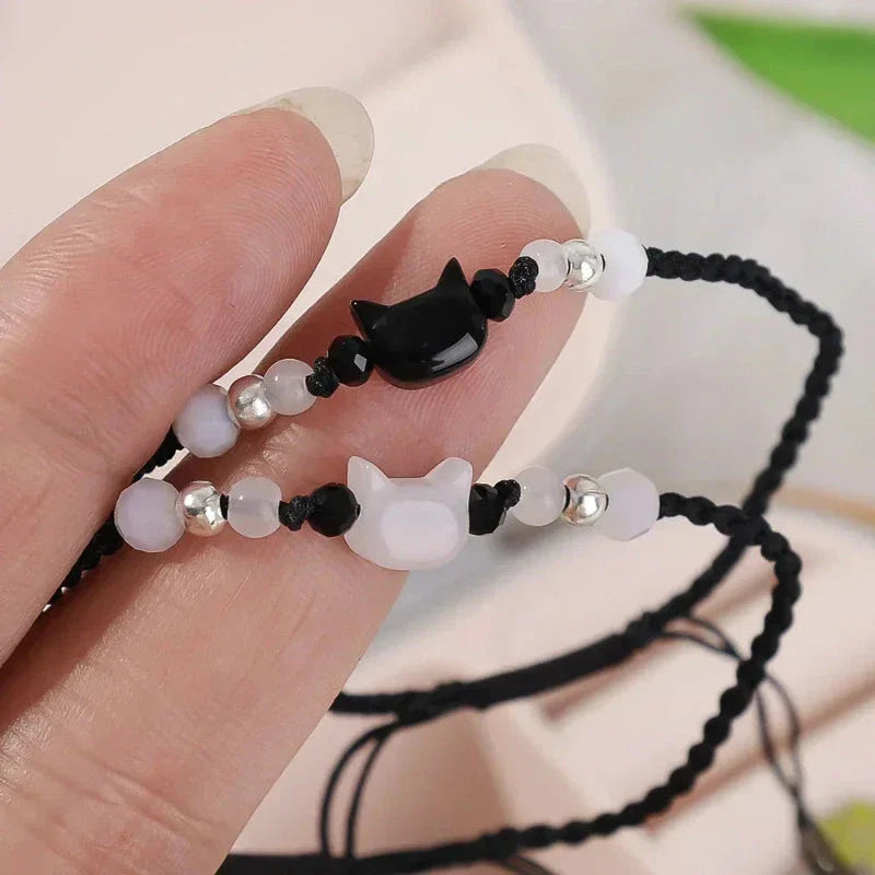 Moonstone Woven Cat Bracelet 1