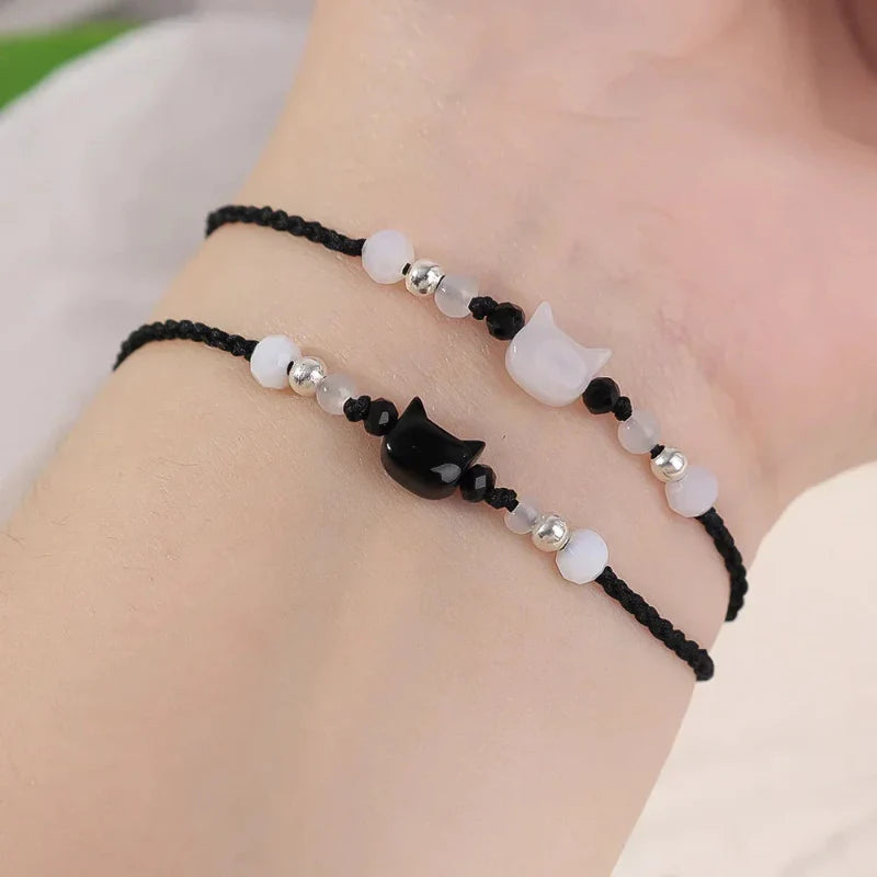 Moonstone Woven Cat Bracelet 2