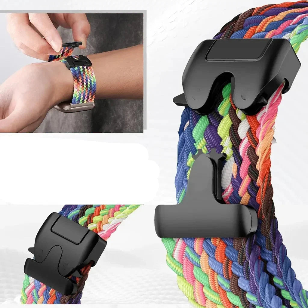Braided watch band for Fitbit Charge 5, Charge 6