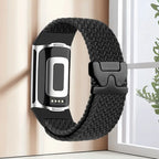 Braided watch band for Fitbit Charge 5, Charge 6 black