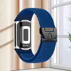 Braided watch band for Fitbit Charge 5, Charge 6 blue