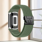 Braided watch band for Fitbit Charge 5, Charge 6 green