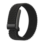 Black nylon watch strap for Google Fitbit Air
