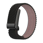 Black nylon watch strap for Google Fitbit Air