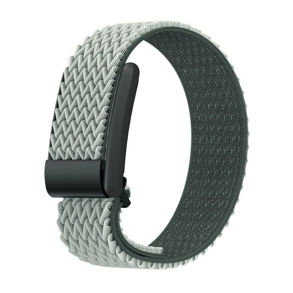 Mint green nylon watch strap for Google Fitbit Air