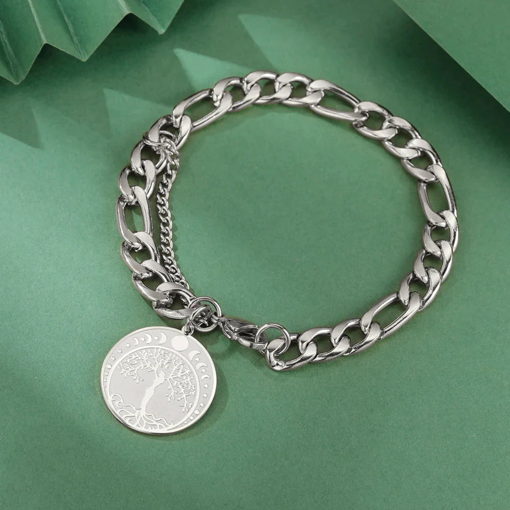 Triquetra Trinity Knot Bracelet silver