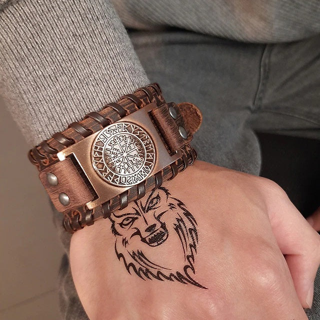Viking Vegvisir Bracelet