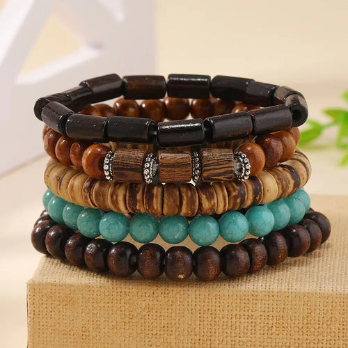 Multicolored Ethnic Style Bracelets 1