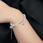 Key and padlock couple bracelets