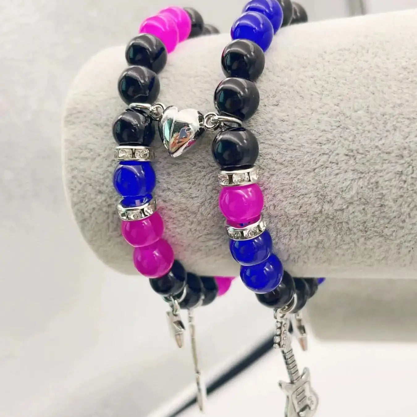 Magnetic Gourmet Guitar Couples Bracelets