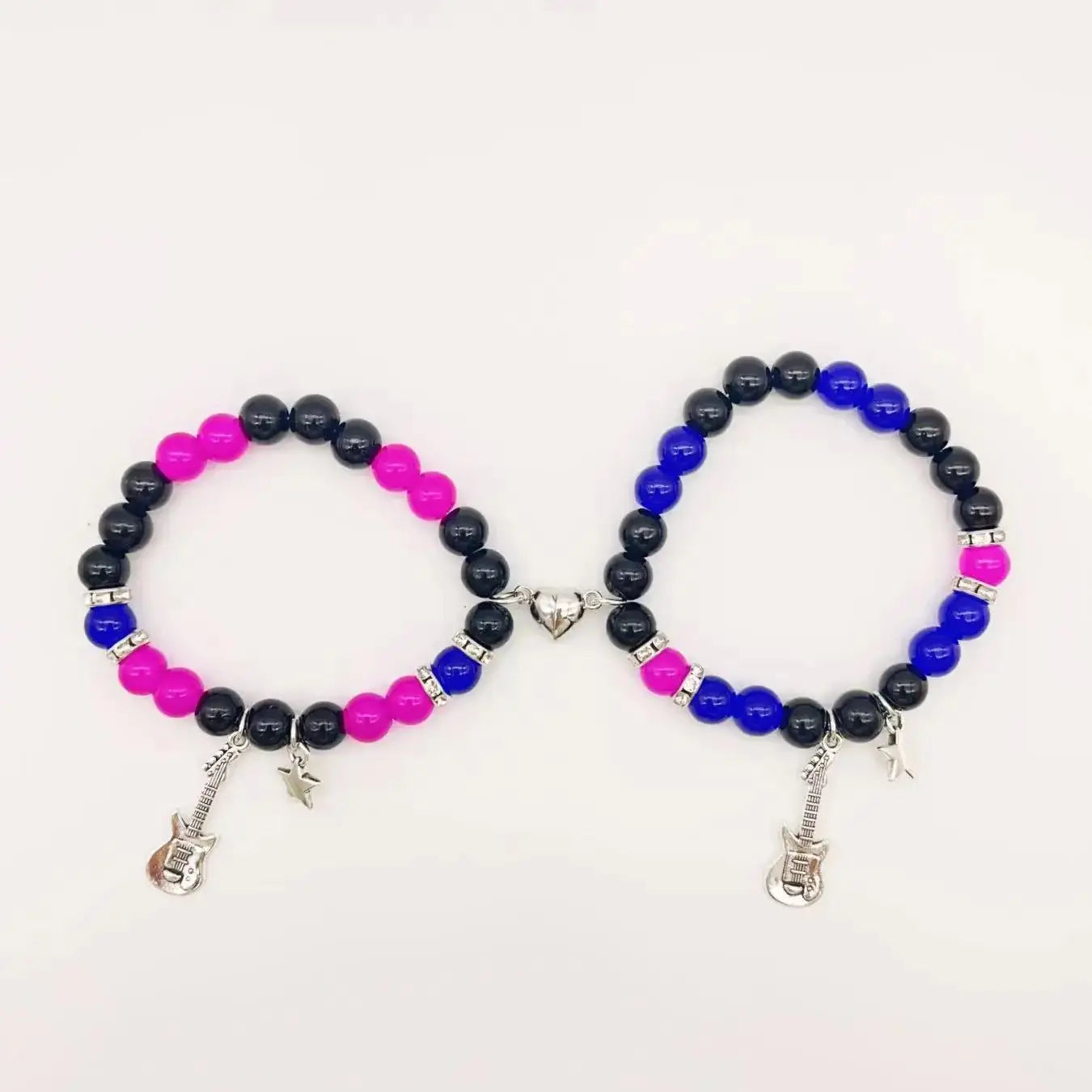 Magnetic Gourmet Guitar Couples Bracelets