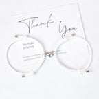 Bracelets for Gourmette Heart Magnetic Friend Couples 3