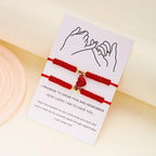 Bracelets for Romantic Gourmette Friend Couples