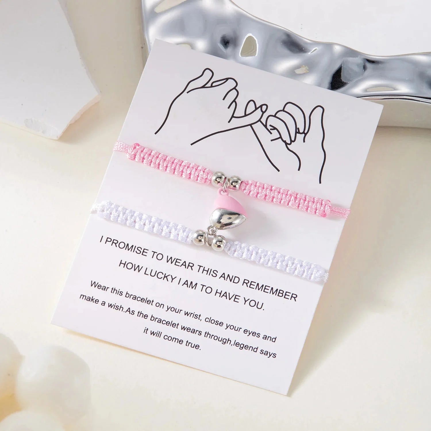Bracelets for Romantic Gourmette Friend Couples