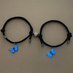 Bracelets for Couples Glow-in-the-Dark Butterfly Chain