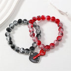 Romantic Magnetic Gourmette Couple Bracelets 2