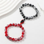 Romantic Magnetic Gourmette Couple Bracelets 3