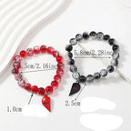 Romantic Magnetic Gourmette Couple Bracelets 5