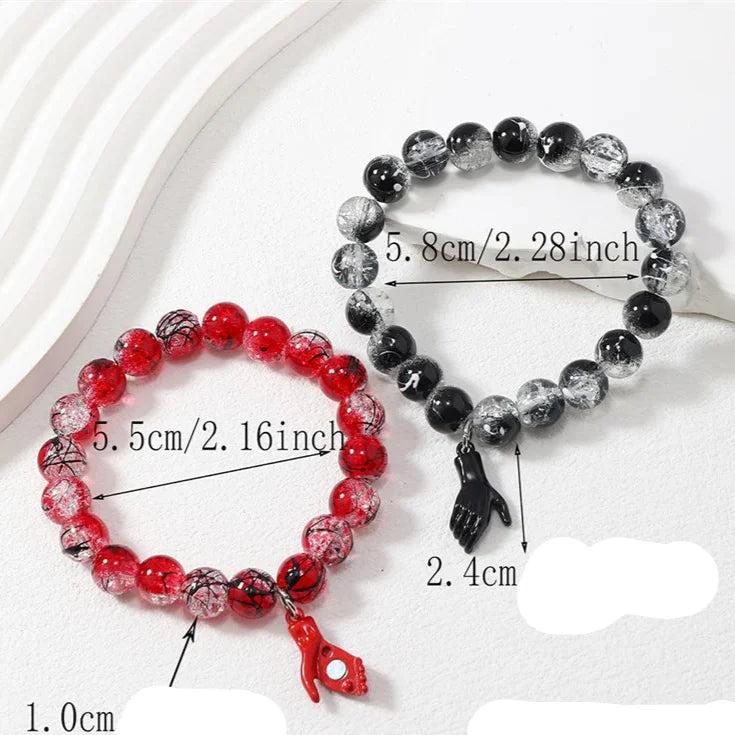 Romantic Magnetic Gourmette Couple Bracelets 3
