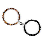 Bracelets for Couples Magnetic Link Beads