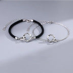 Romantic Couples Bracelets Chain Rings