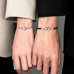 Romantic Couples Bracelets Chain Rings