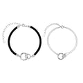 Romantic Couples Bracelets Chain Rings