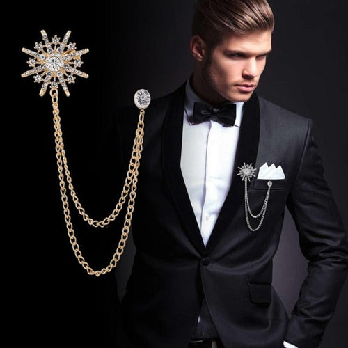 Sun Costume Pin