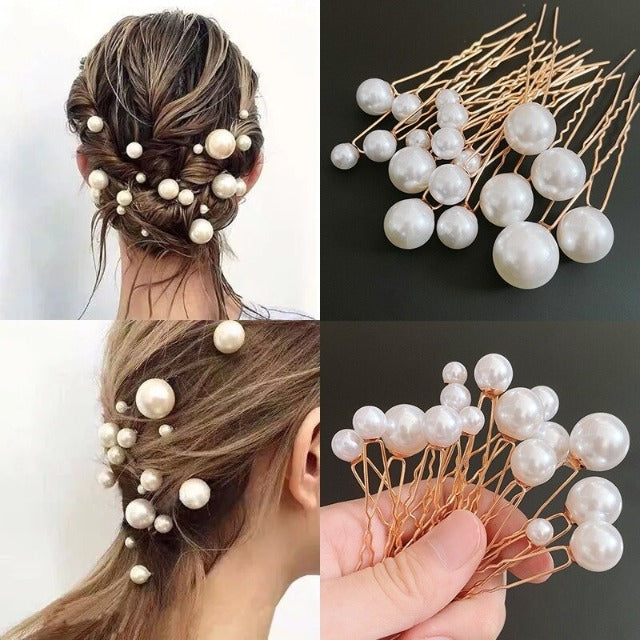 Hair Pins for Wedding Pearls