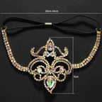 Colorful thigh chain - leg jewelry for women