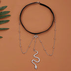 Snake Thigh Chain Leg - Body Thigh Jewelry Women's Thigh Silver