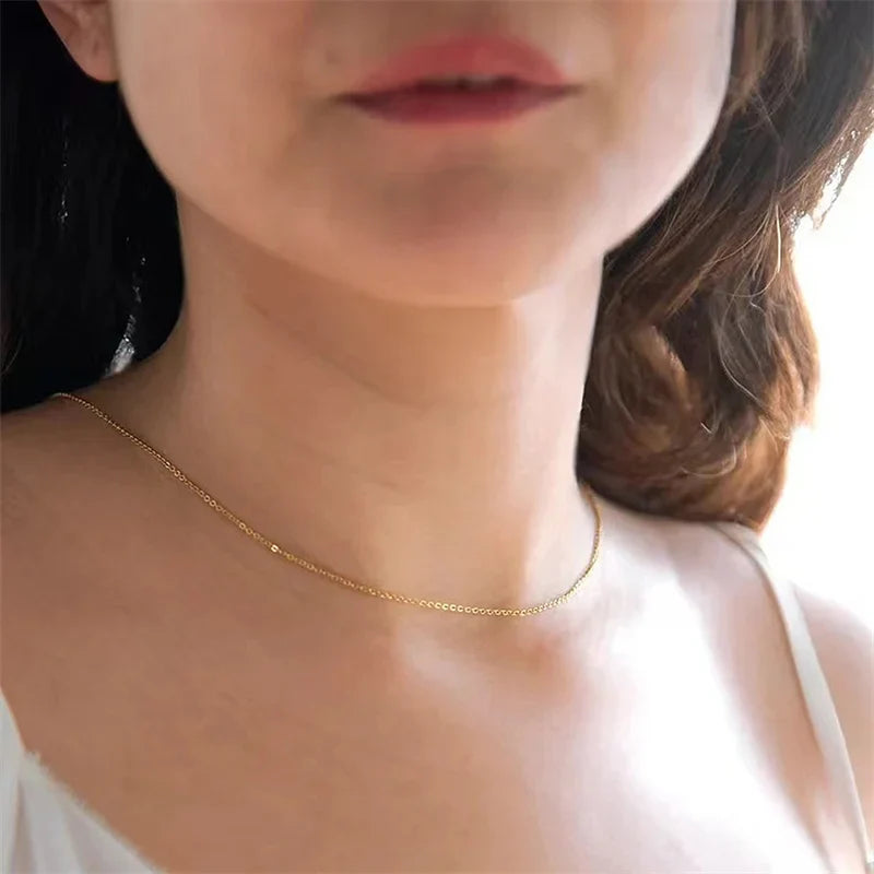 Back Chain Necklace Dorsal Ornament Woman Pearl