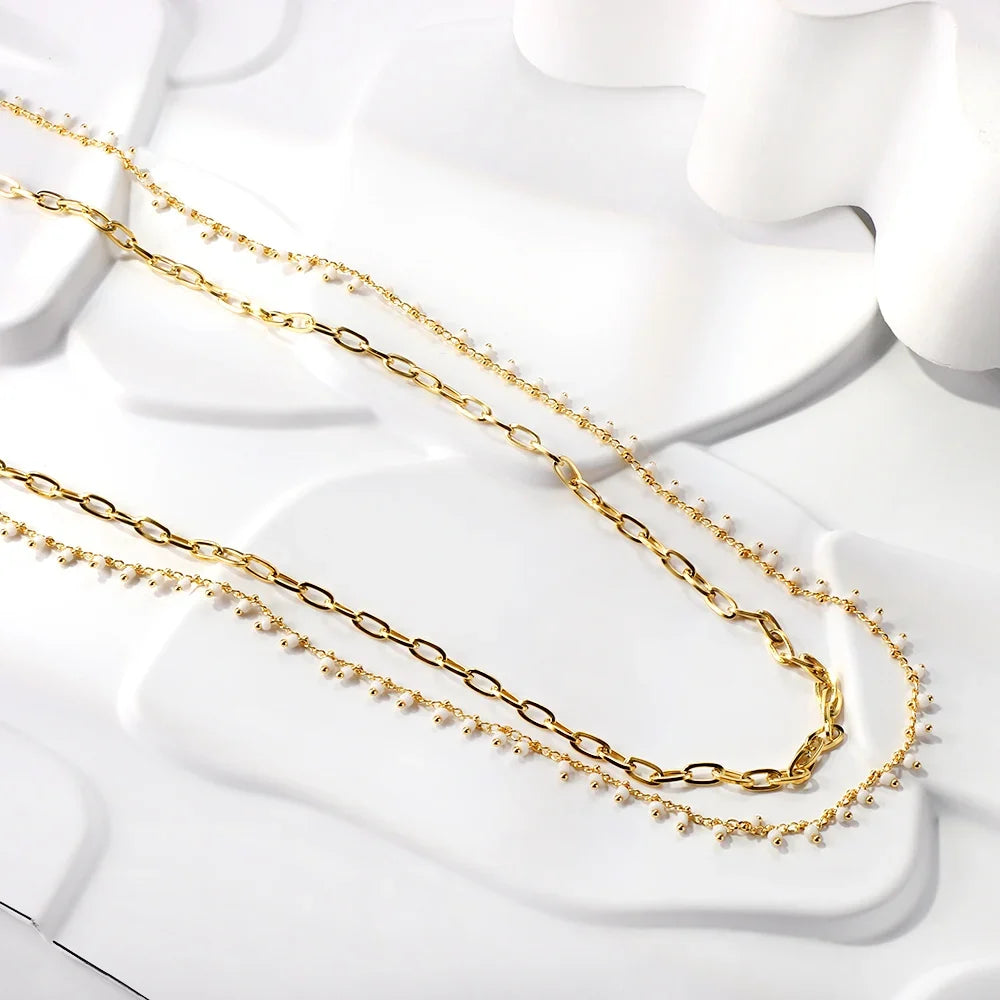 White Pearl Waist Chain - Body Jewelry for Women