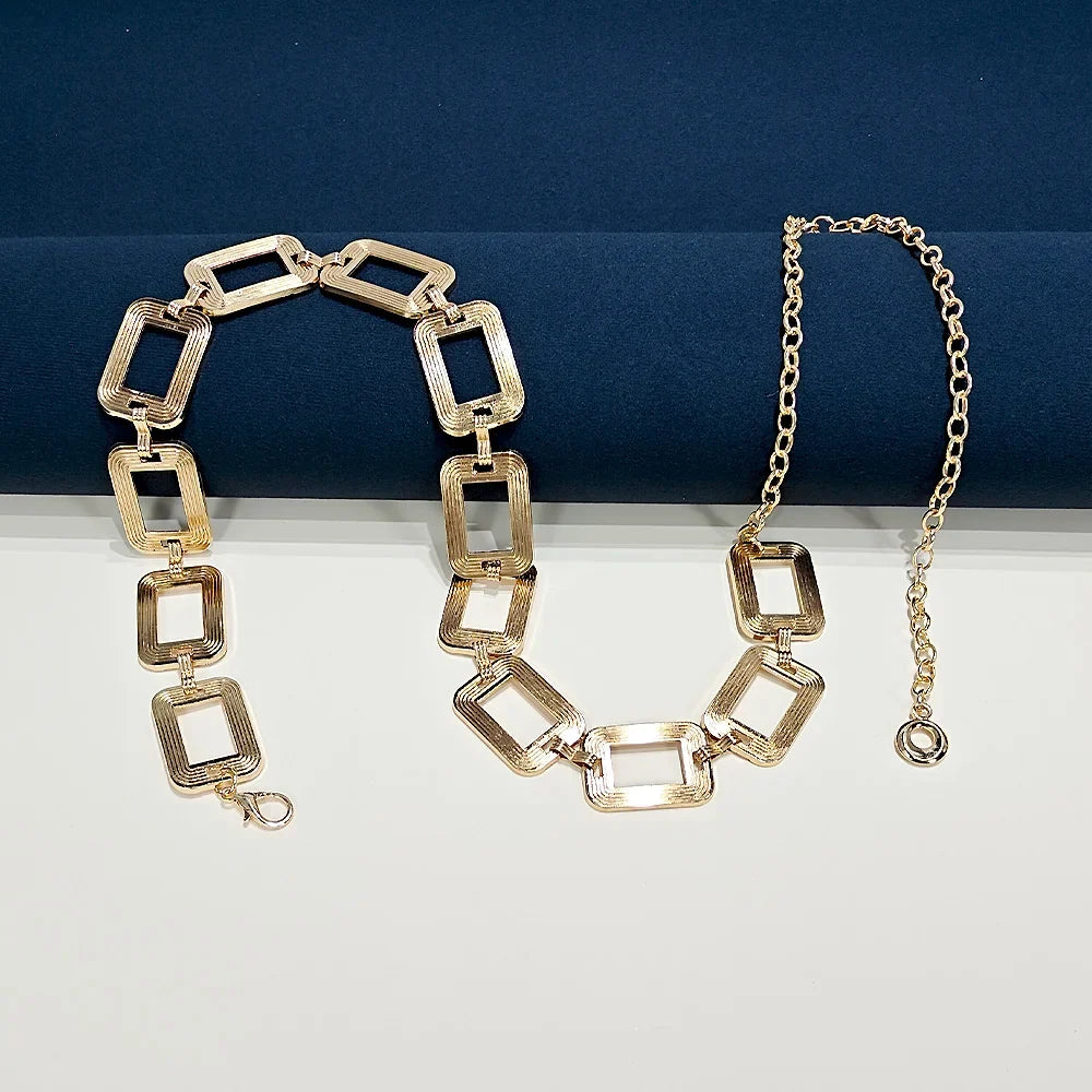 Boho hip chain - waist and belly jewelry for women silver