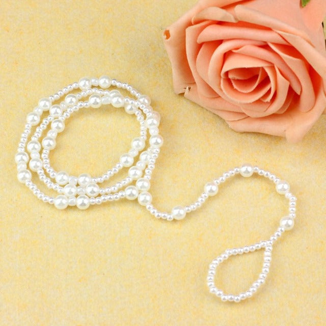 Ankle Chain with Beads for Women