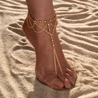 Foot Chain - Women's Gold Foot Jewelry