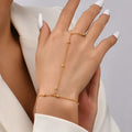 Hand Chain & Finger Hand Bracelet Women's Jewelry