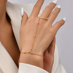 Hand Chain & Finger Hand Bracelet Women's Jewelry