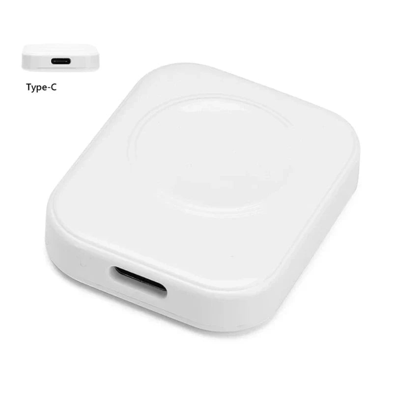 Portable Wireless Charger Apple Watch white