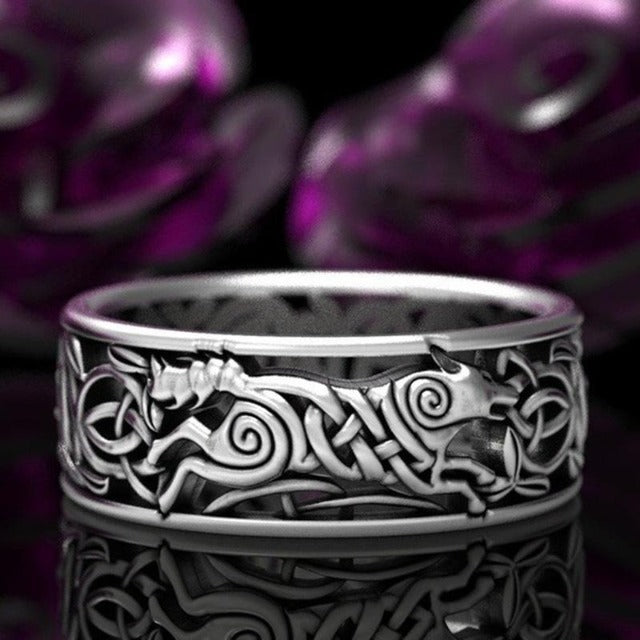 Celtic Signet Ring Women Men