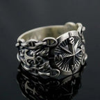 Compass Rose Signet Ring Compass