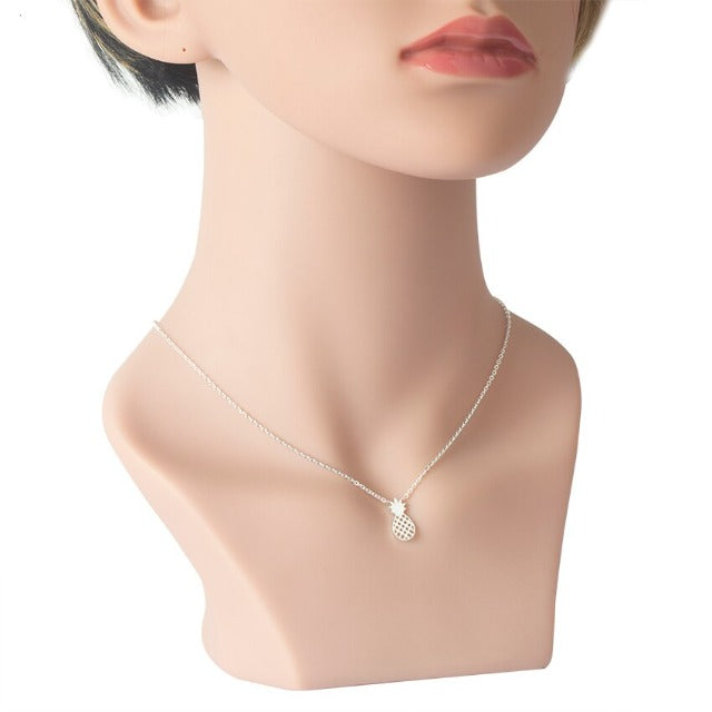 Pineapple Necklace Gold & Silver for Women