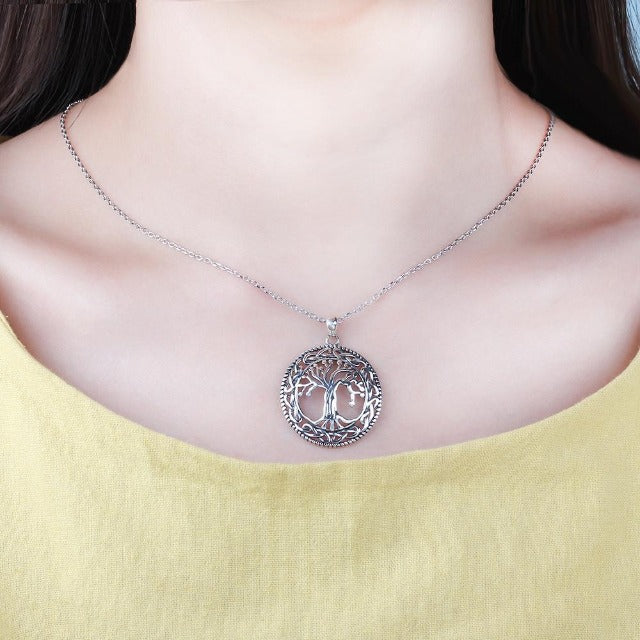 Silver Tree of Life Necklace