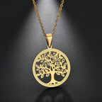 Tree of Life Gold Necklace